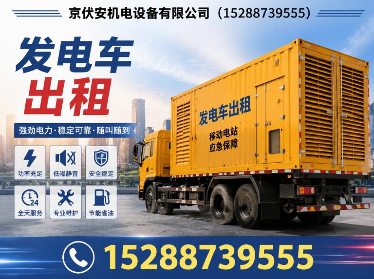 克拉玛依发电车租赁展示图