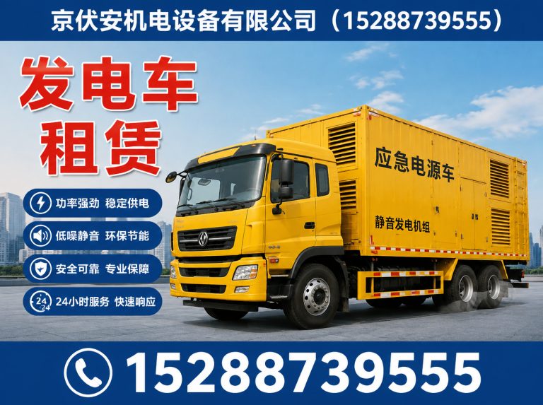 克拉玛依发电车出租展示图